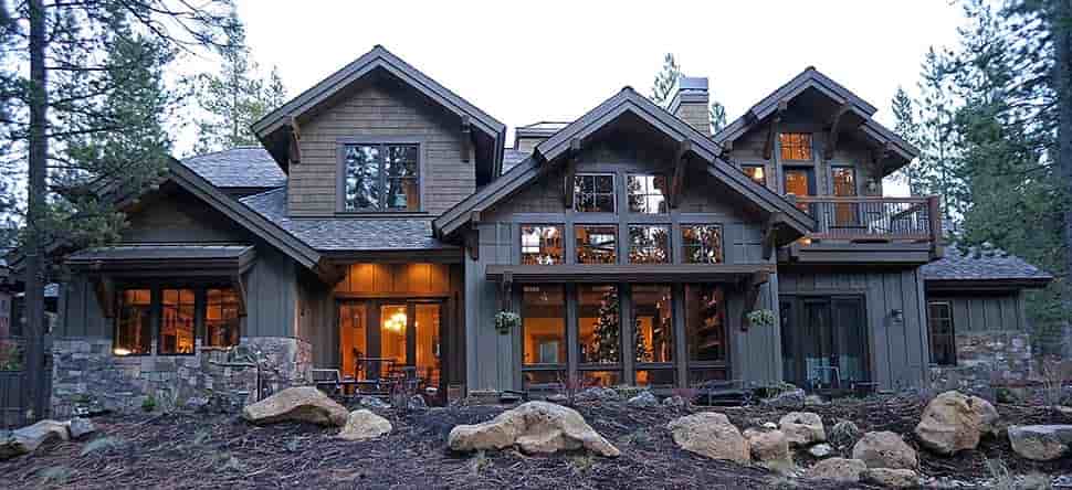 Craftsman House Plan 43303 with 4 Beds, 5 Baths, 3 Car Garage Picture 4