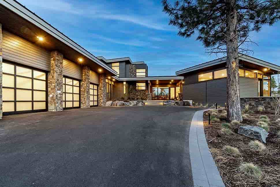 Contemporary, Modern House Plan 43336 with 5 Beds, 6 Baths, 3 Car Garage Picture 6