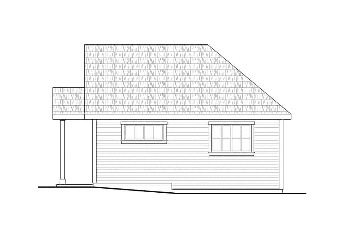 Cabin, Cottage, Country, Craftsman House Plan 43745 Picture 1