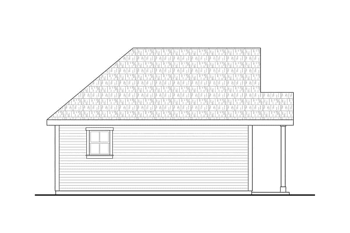 Cabin, Cottage, Country, Craftsman House Plan 43745 Picture 2