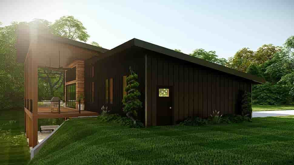 Contemporary, Modern House Plan 43939 with 2 Beds, 2 Baths Picture 8