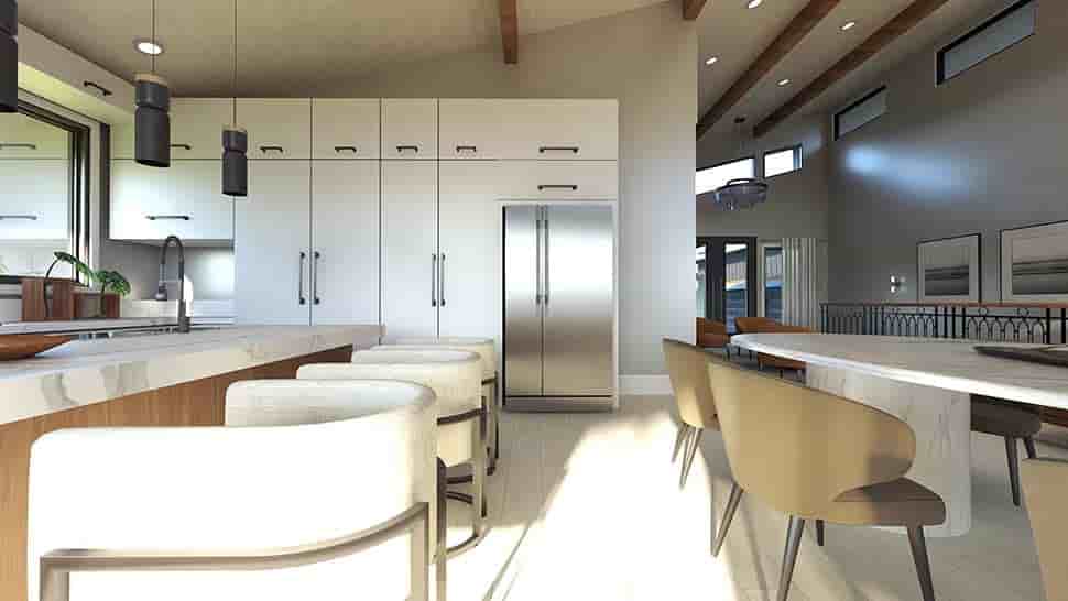 Contemporary, Modern House Plan 43963 with 2 Beds, 2 Baths Picture 6