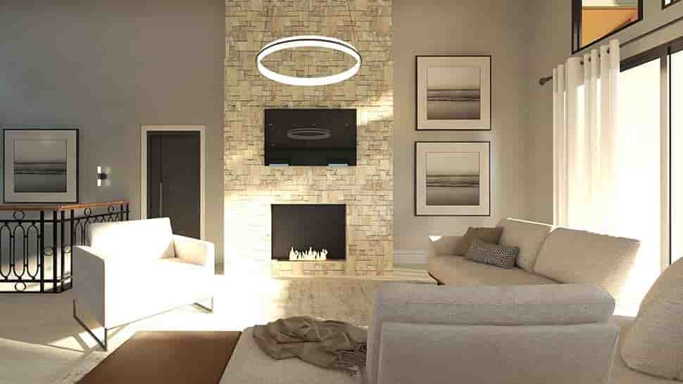 Contemporary, Modern House Plan 43963 with 2 Beds, 2 Baths Picture 7