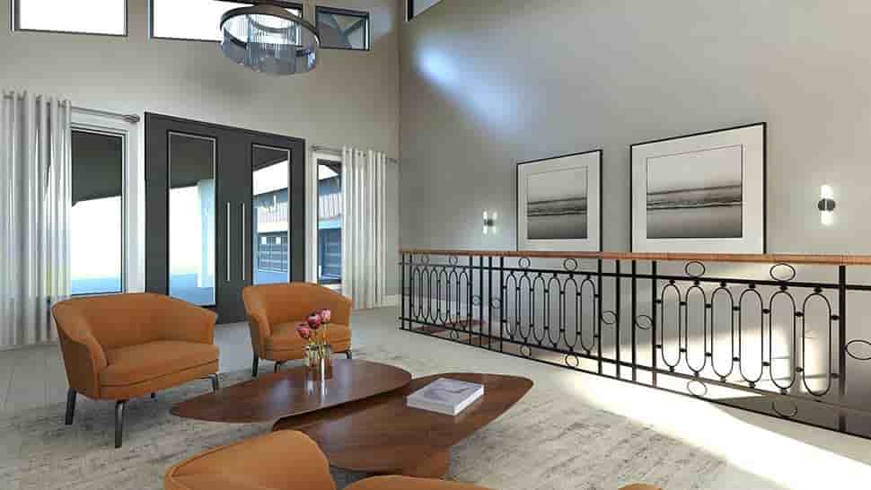 Contemporary, Modern House Plan 43963 with 2 Beds, 2 Baths Picture 8