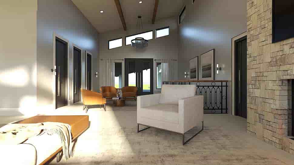 Contemporary, Modern House Plan 43963 with 2 Beds, 2 Baths Picture 9