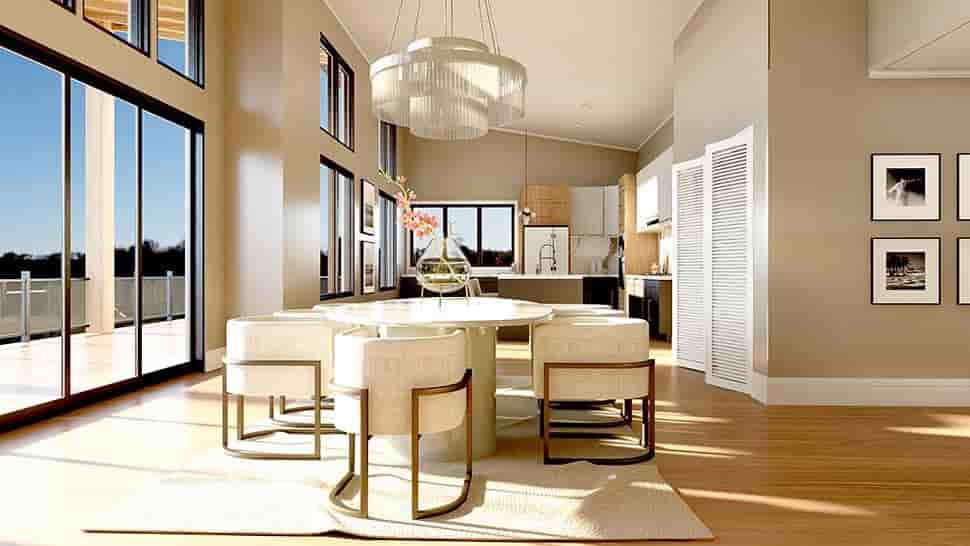Contemporary, Modern House Plan 43981 with 3 Beds, 2 Baths Picture 13