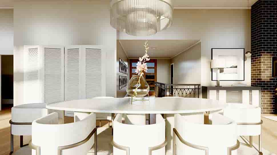 Contemporary, Modern House Plan 43981 with 3 Beds, 2 Baths Picture 14