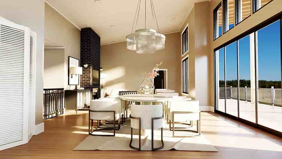 Contemporary, Modern House Plan 43981 with 3 Beds, 2 Baths Picture 8