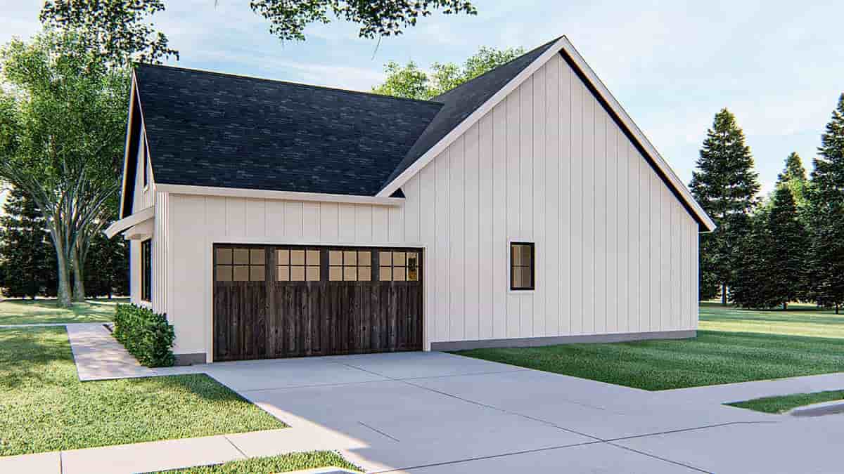 Farmhouse, Traditional House Plan 44208 with 3 Beds, 2 Baths, 2 Car Garage Picture 1