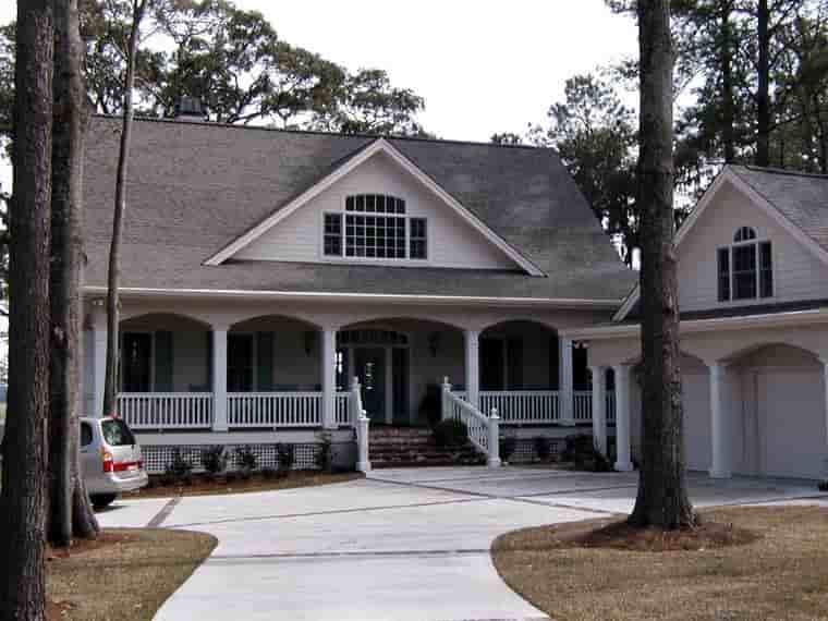 Country House Plan 45660 with 3 Beds, 4 Baths, 2 Car Garage Picture 1