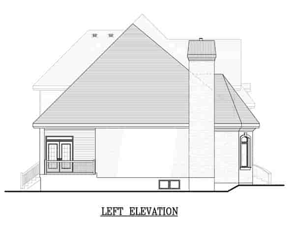 European House Plan 48184 with 2 Beds, 3 Baths, 2 Car Garage Picture 1