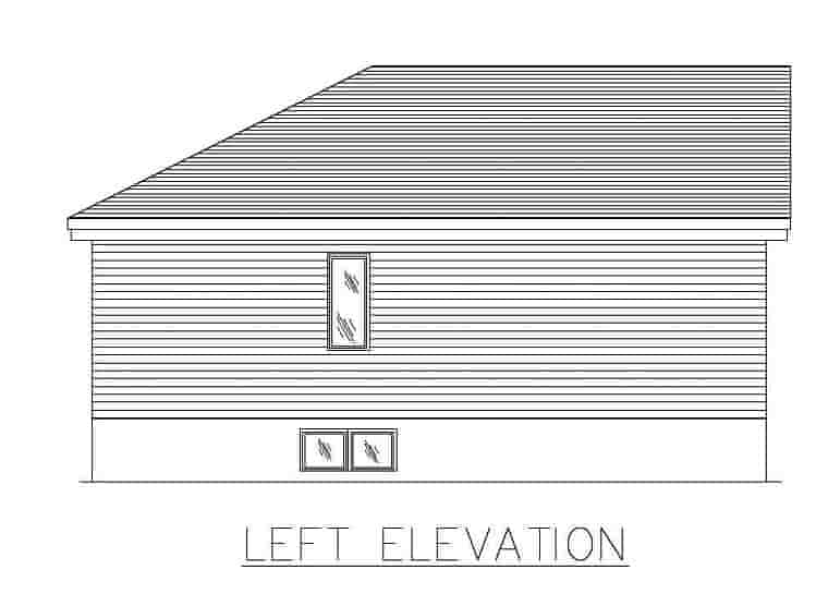 European House Plan 48269 with 2 Beds, 1 Baths Picture 1