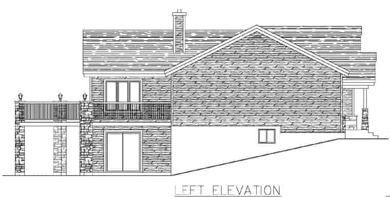 House Plan 48295 with 3 Beds, 2 Baths, 1 Car Garage Picture 1