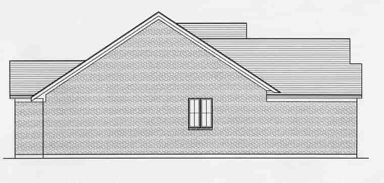 Craftsman House Plan 50088 with 3 Beds, 2 Baths, 2 Car Garage Picture 1