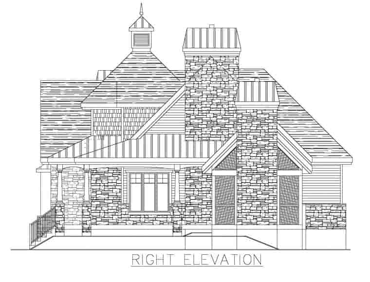 Colonial House Plan 50313 with 3 Beds, 3 Baths Picture 2