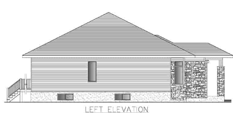 Contemporary Multi-Family Plan 50321 with 4 Beds, 2 Baths, 2 Car Garage Picture 1