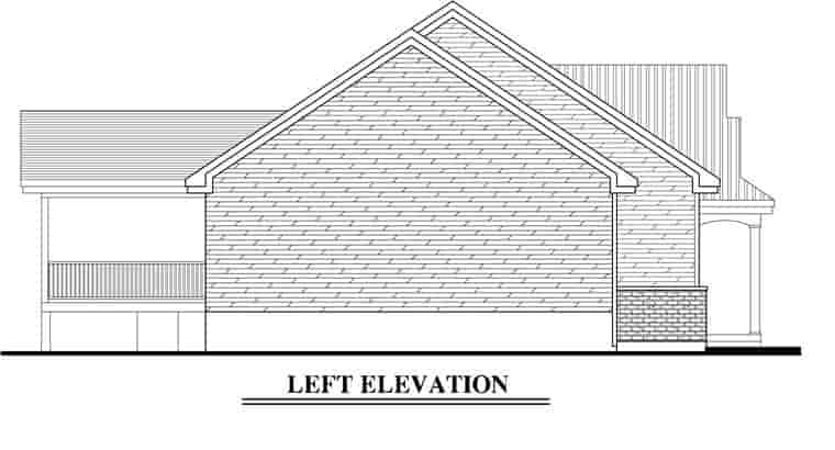 Traditional House Plan 50328 with 2 Beds, 1 Baths, 1 Car Garage Picture 1