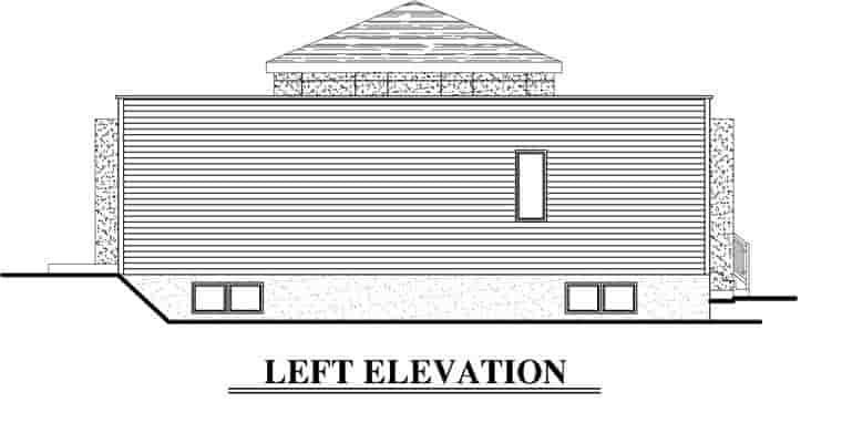 Contemporary House Plan 50336 with 2 Beds, 1 Baths Picture 1