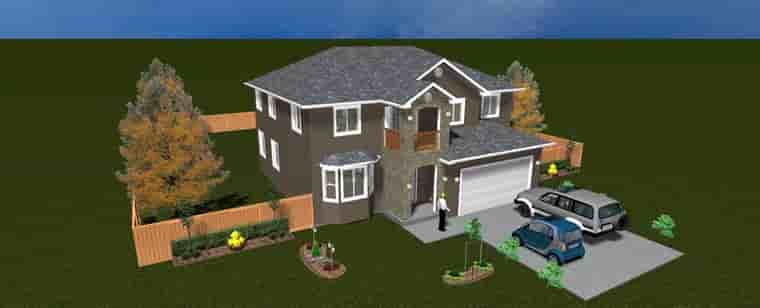 House Plan 50402 with 5 Beds, 4 Baths, 2 Car Garage Picture 18
