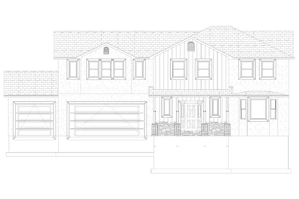 House Plan 50407 with 5 Beds, 4 Baths, 3 Car Garage Picture 20