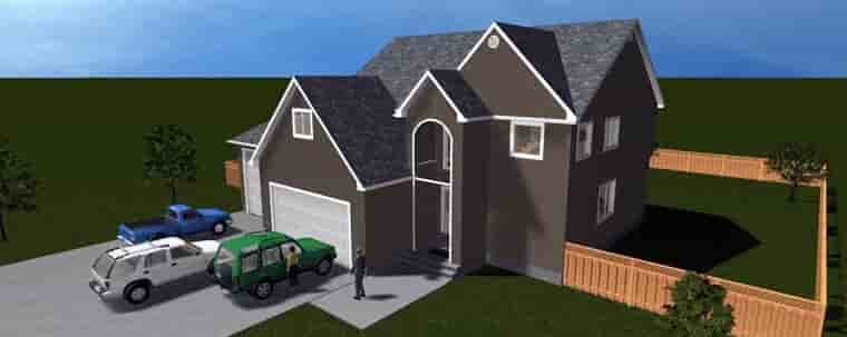 House Plan 50422 with 6 Beds, 5 Baths, 4 Car Garage Picture 10