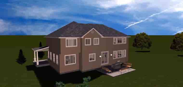 House Plan 50423 with 7 Beds, 4 Baths, 3 Car Garage Picture 17