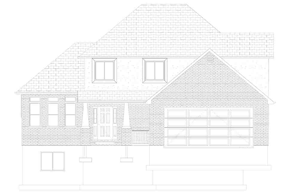 House Plan 50432 with 5 Beds, 4 Baths, 2 Car Garage Picture 23