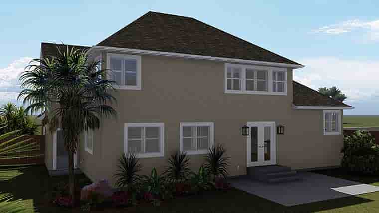 House Plan 50432 with 5 Beds, 4 Baths, 2 Car Garage Picture 2