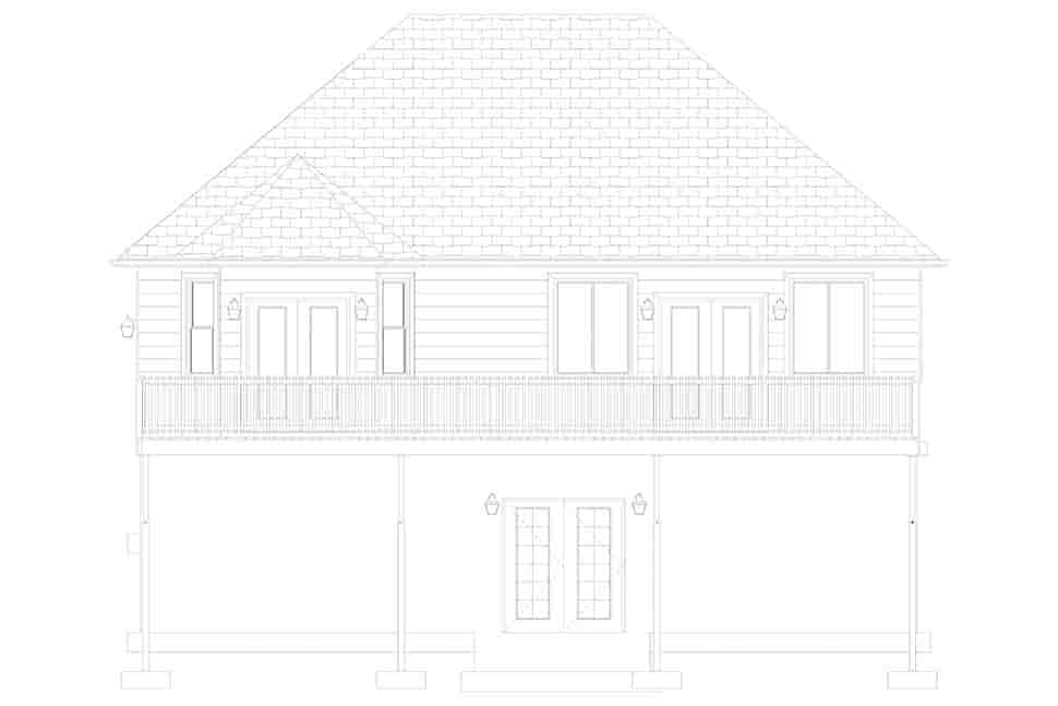 House Plan 50440 with 5 Beds, 3 Baths, 2 Car Garage Picture 27