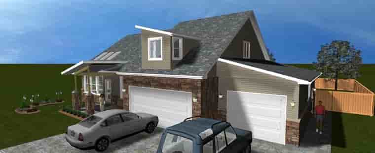 House Plan 50441 with 3 Beds, 3 Baths, 3 Car Garage Picture 6