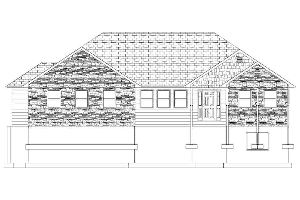 House Plan 50461 with 6 Beds, 4 Baths, 2 Car Garage Picture 13