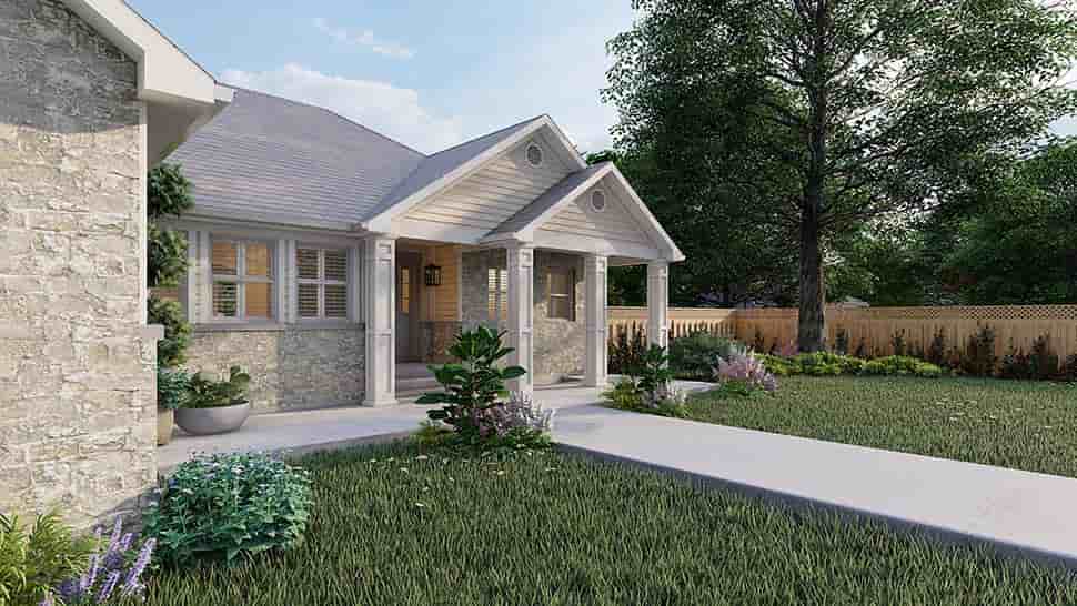 House Plan 50461 with 6 Beds, 4 Baths, 2 Car Garage Picture 4