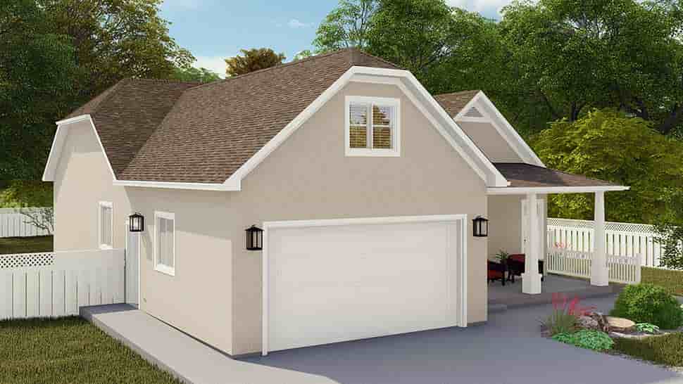 House Plan 50504 with 5 Beds, 4 Baths, 2 Car Garage Picture 8