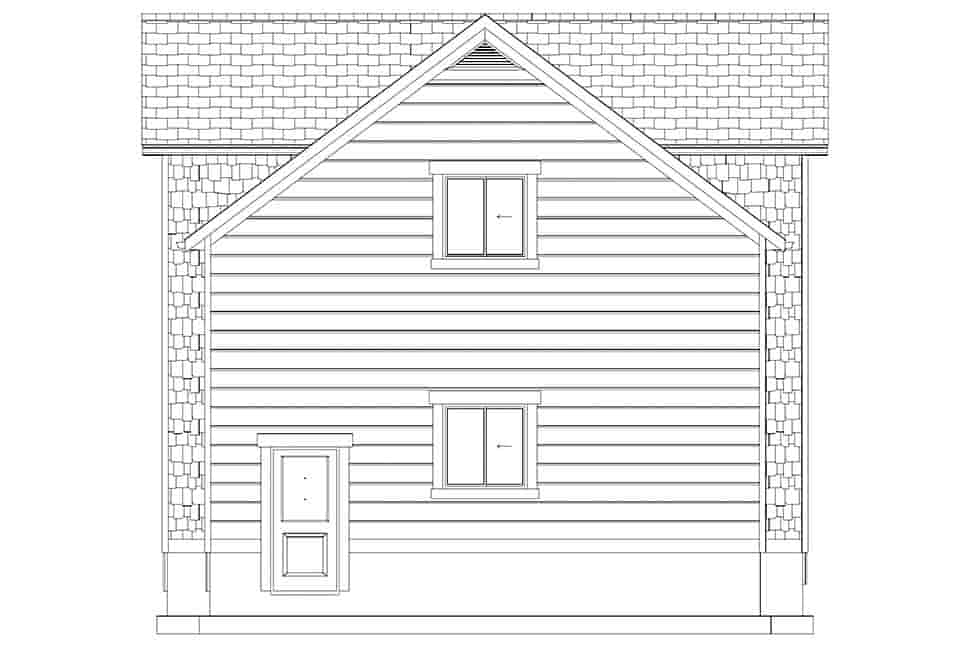 Country, Farmhouse, Traditional Garage-Living Plan 50539, 3 Car Garage Picture 11