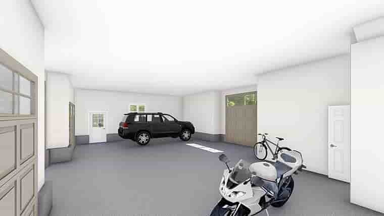 Country, Farmhouse, Traditional Garage-Living Plan 50539, 3 Car Garage Picture 5