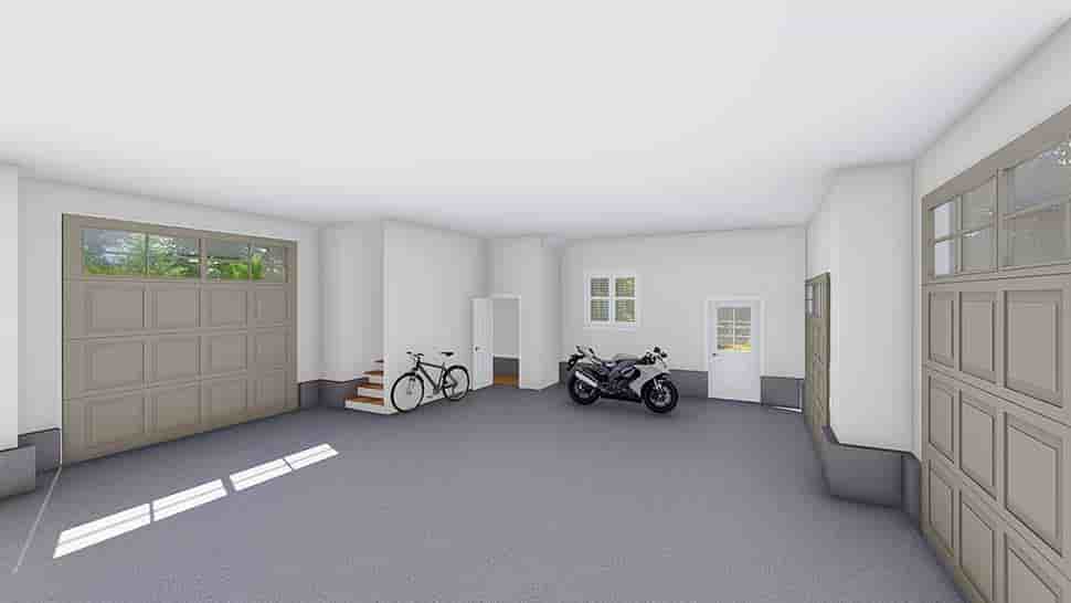 Country, Farmhouse, Traditional Garage-Living Plan 50539, 3 Car Garage Picture 6