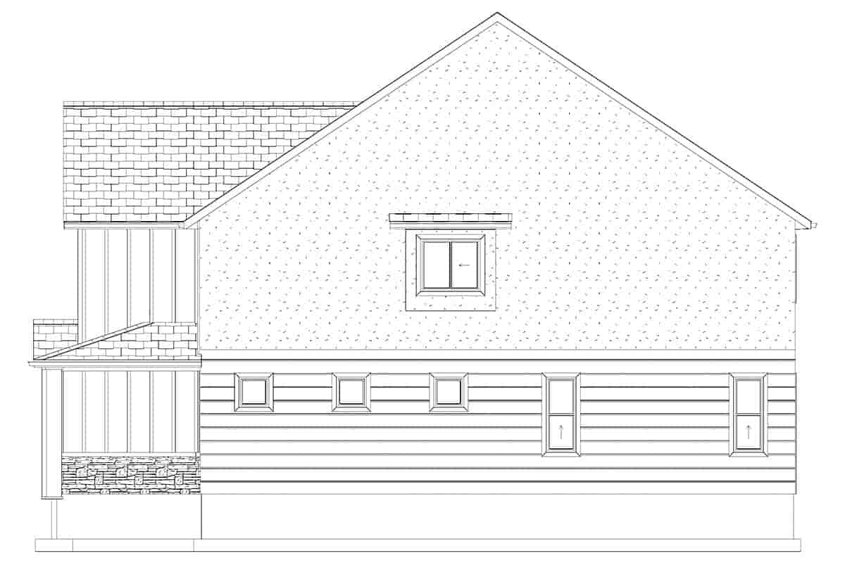 Country, Craftsman, Farmhouse, Traditional Multi-Family Plan 50554 with 6 Beds, 6 Baths, 4 Car Garage Picture 1