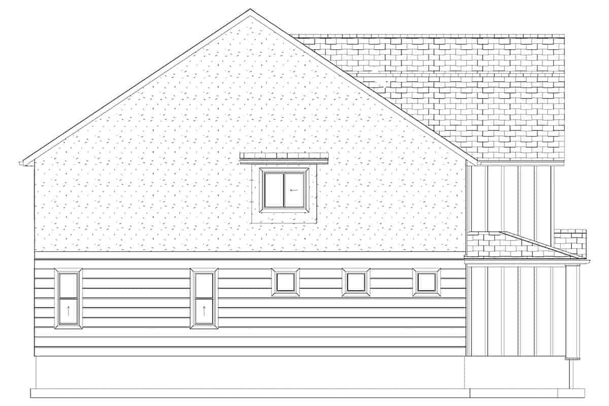 Country, Craftsman, Farmhouse, Traditional Multi-Family Plan 50555 with 6 Beds, 6 Baths, 3 Car Garage Picture 2