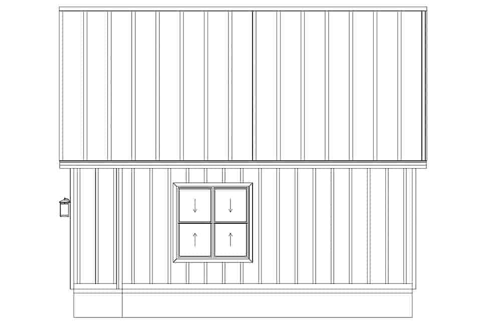 Country, Traditional 2 Car Garage Apartment Plan 50564 Picture 7