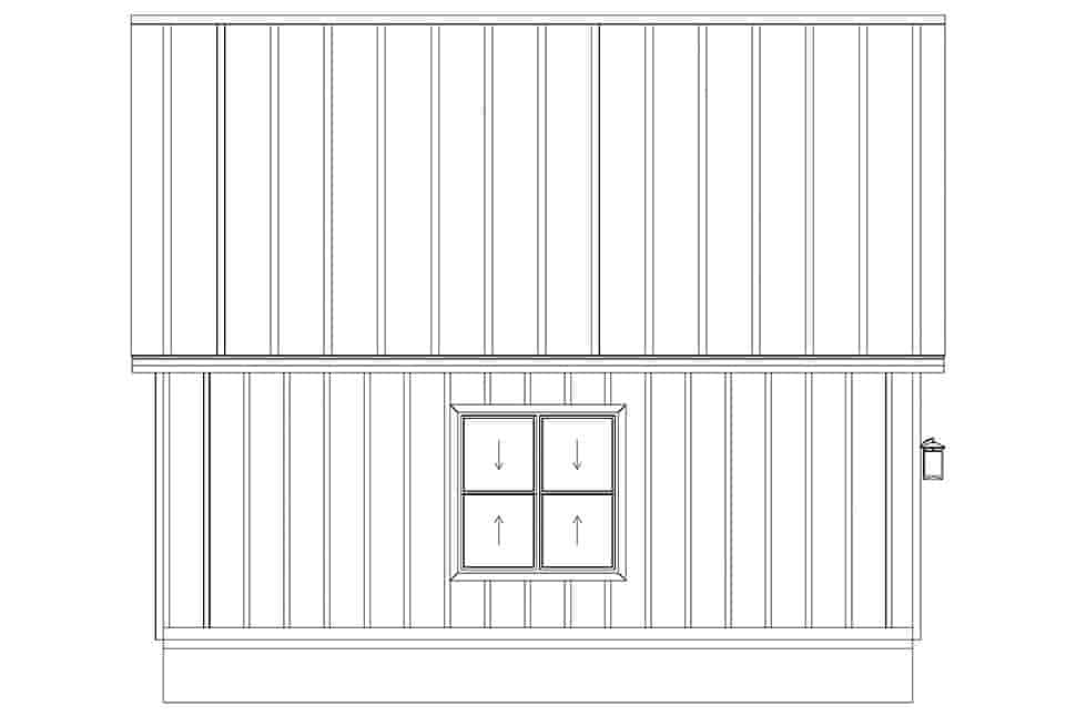 Country, Traditional 2 Car Garage Apartment Plan 50564 Picture 8