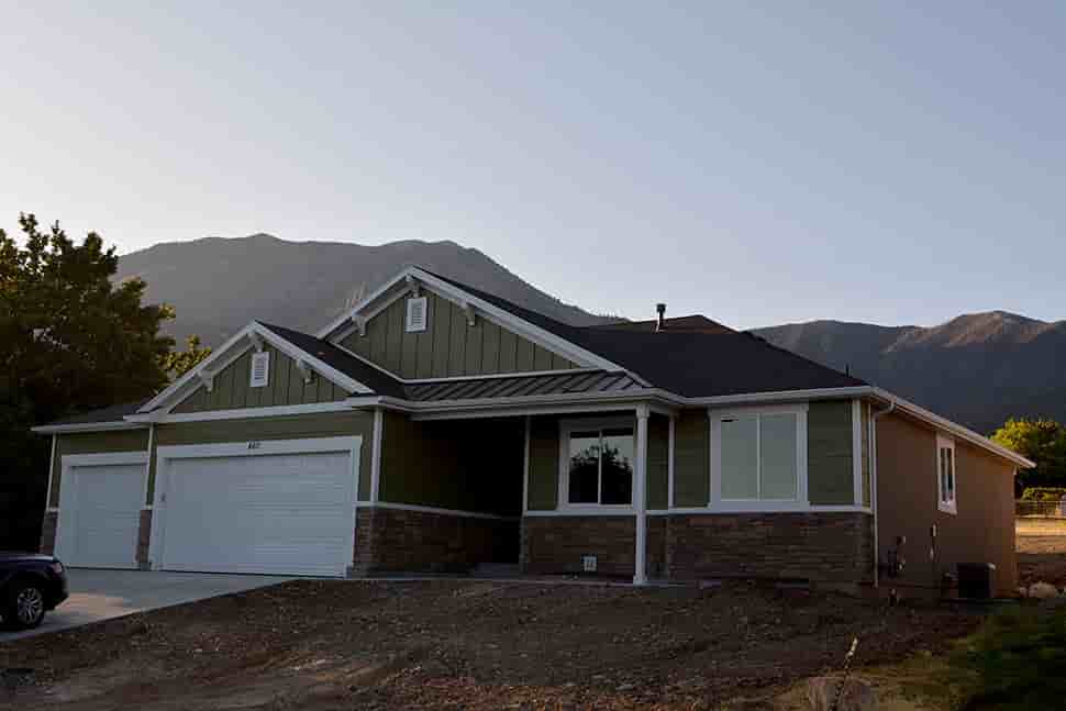 Craftsman, Traditional House Plan 50584 with 5 Beds, 3 Baths, 3 Car Garage Picture 25