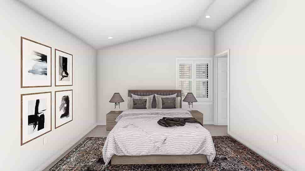 Barndominium, Country, Farmhouse, New American Garage-Living Plan 50596 with 2 Beds, 3 Baths, 2 Car Garage Picture 12