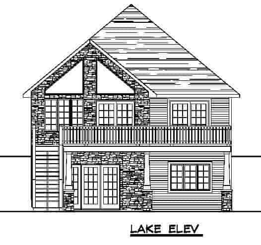 Colonial, Cottage, Country, Craftsman, Ranch, Traditional House Plan 50604 with 4 Beds, 3 Baths, 2 Car Garage Picture 1