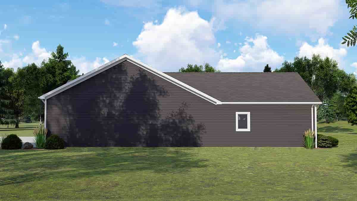 Country, Ranch, Traditional House Plan 50664 with 3 Beds, 2 Baths, 3 Car Garage Picture 1