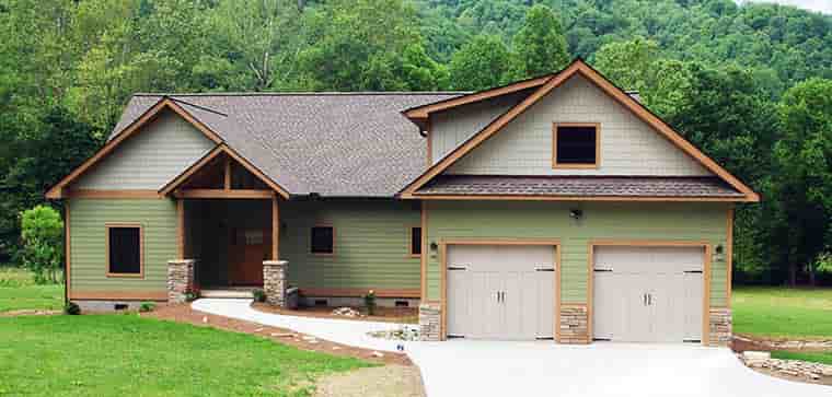 Country, Craftsman House Plan 51569 with 3 Beds, 2 Baths, 2 Car Garage Picture 3