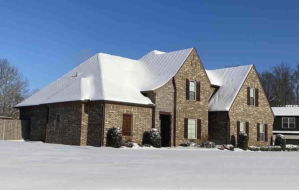 European, French Country House Plan 51586 with 4 Beds, 4 Baths, 2 Car Garage Picture 3