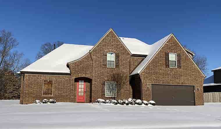European, French Country House Plan 51586 with 4 Beds, 4 Baths, 2 Car Garage Picture 5