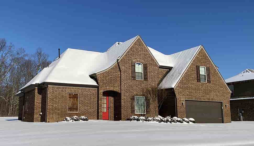 European, French Country House Plan 51586 with 4 Beds, 4 Baths, 2 Car Garage Picture 6
