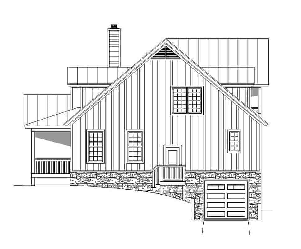 Country, Southern House Plan 51637 with 4 Beds, 5 Baths, 2 Car Garage Picture 1