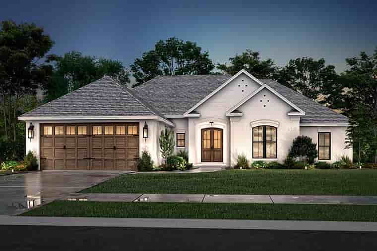 Country, European, Traditional House Plan 51904 with 4 Beds, 2 Baths, 2 Car Garage Picture 5